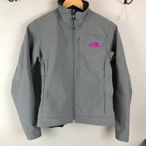The North Face Gray Soft shell Jacket, Size S